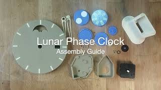 Lunar Phase Clock Assembly Video