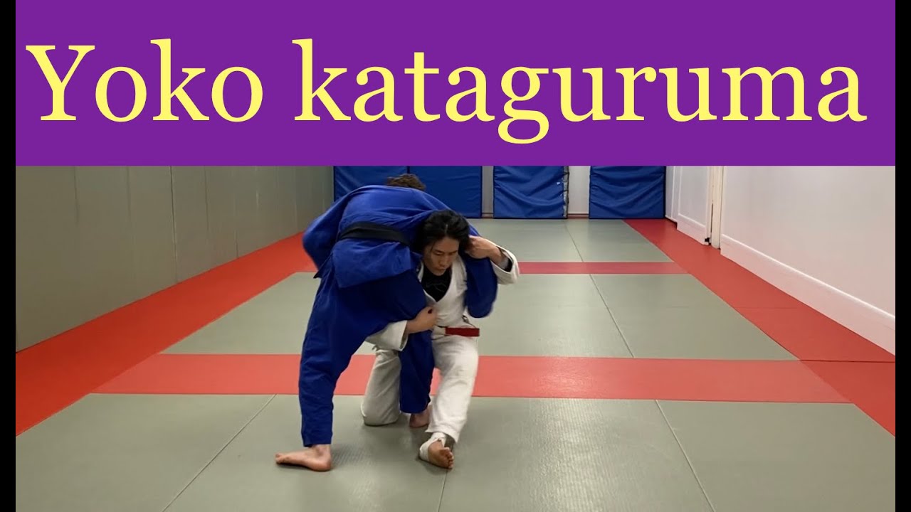 judo leg grabs yoko kataguruma YouTube
