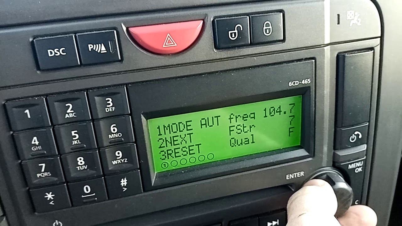 Скрытое меню магнитолы Дискавери 3 2.7 - YouTube