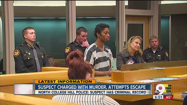 Drakkar Harris: Accused murderer tried to jump out window with shackles on, prosecutors say