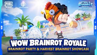 PUBG MOBILE | 🧠STEAL A BRAINROT Official Collaboration arrives August 7!