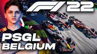 THE BEST START IN LEAGUE RACING HISTORY! - PSGL BELGIUM F1 22