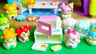 ヒミツのここたま　新商品オーブンレンジセット　バンダイ　アニメおもちゃ