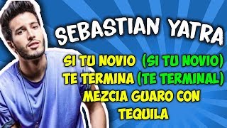 Video thumbnail of "Sebastian Yatra, Mau Y Ricky - Ya No Tiene Novio (Letra)"