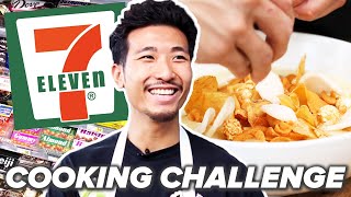 Professional Chef Tries The 7-Eleven Cooking Challenge