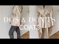 Dos & Don’ts of Coats