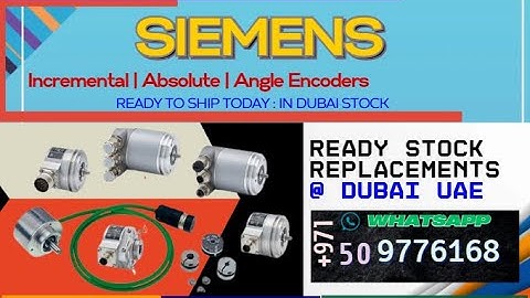 Buy Siemens Resolver from Dubai Stock Get Encoder Repaired Signal Fault Diagnosis at ServoRepair.ae