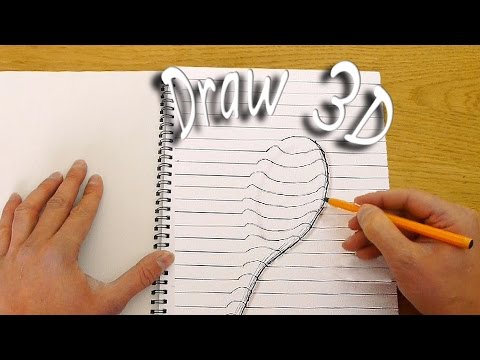 How To Draw In 3d Optical Illusion Youtube