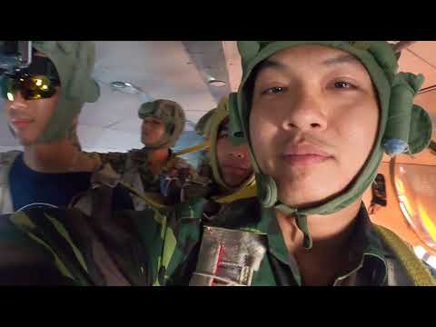 Video Quá trình lên máy bay và nhảy dù ở việt nam - youtube