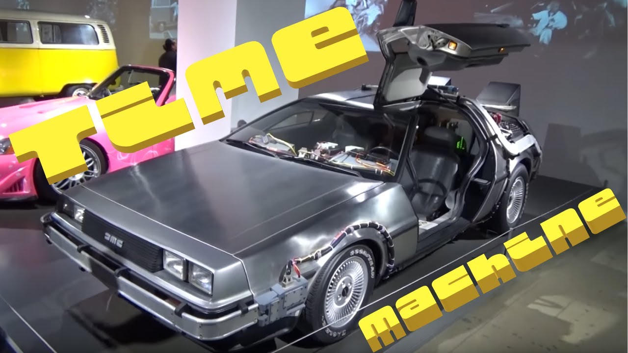 Back to the Future DMC Delorean — Petersen Automotive Museum