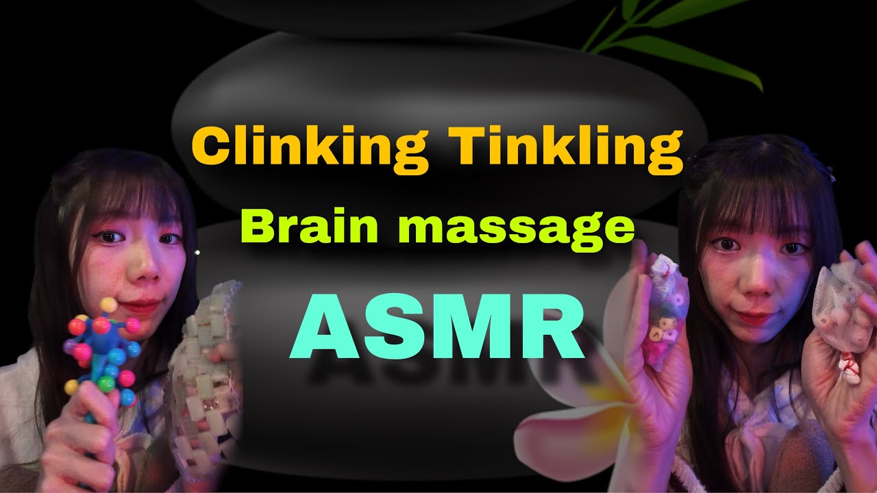 Pure Click Crack ASMR | Clinking & Tinkling Stones and Beads