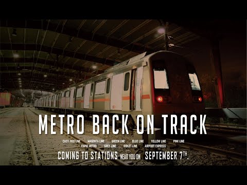 Delhi Metro Back On Track