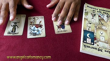 Episode 17 | How to read a Lenormand 3 card spread | Lenormand 101