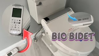 BIO BLISS BB-2000 Electric Bidet Seat | Installation👀