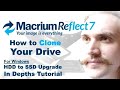 How to Clone Windows With Macrium Reflect Free - HDD to SSD Upgrade 2021+ (In Depth Tutorial)