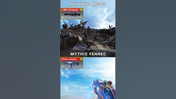 MYTHIC MG42 VS MYTHIC FENNEC #callofduty #codmobile #shorts #codm