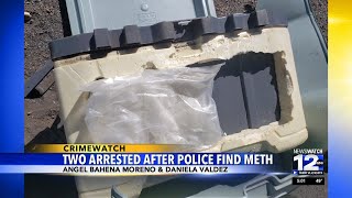 Two arrested in Siskiyou County after police find meth