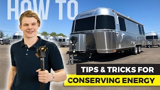 Airstream Energy Conservation Tips for Boondocking
