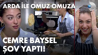 Cemre Baysel mutfakta şov yaptı! Arda ile Omuz Omuza 99. Bölüm