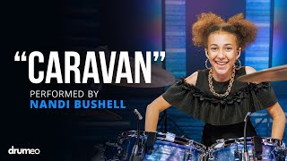 Nandi Bushell Performs "Caravan" Drumeo