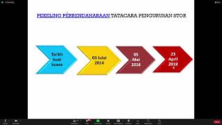 Kursus Pengurusan Aset Alih & Stor melalui Zoom pada 19.3.2024 ( 1 ).
