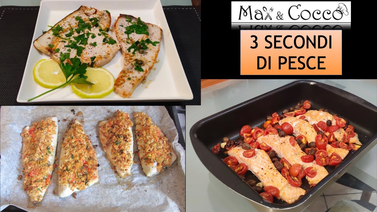 3 RICETTE LIGHT a Base di PESCE #1 - Ricetta Facile e Veloce - Branzino