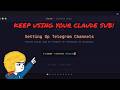 How I Still Use a Claude Sub for My Telegram AI Agent (Full Setup Guide)