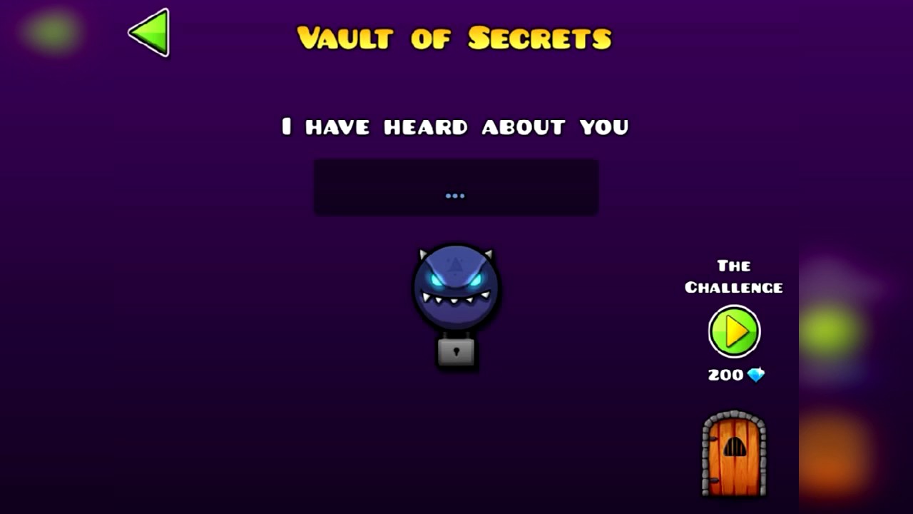 ¡the Vault Of Secrets ¡ El Nuevo The Vault Geometry Dash World