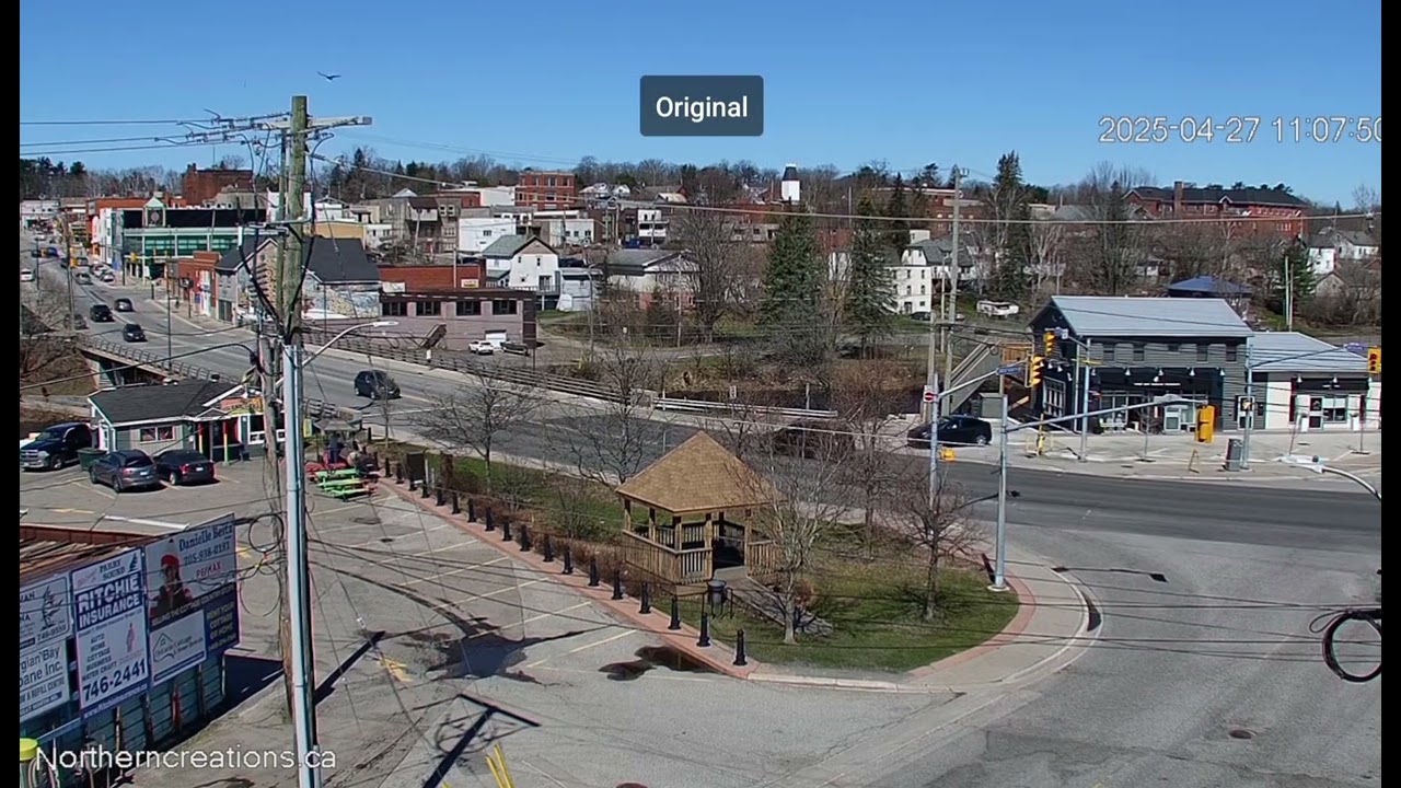 Parry Sound Northern Creations Live Cam April 2025