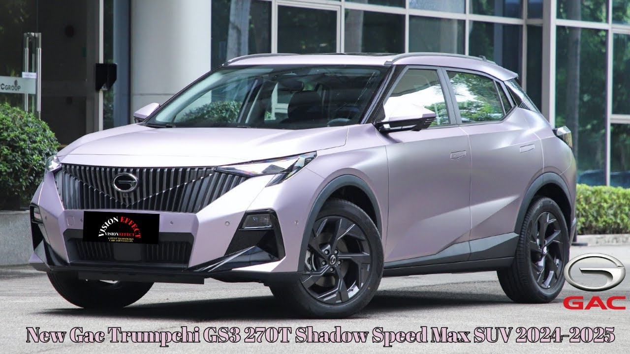 Brand New Purple Color | New Gac Trumpchi GS3 270T Shadow Speed