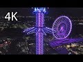 World's tallest StarFlyer at night off-ride 4K I-Drive Orlando