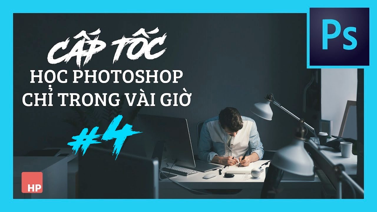 Hướng dẫn tự học photoshop | Tự học Photoshop Cấp Tốc – BÀI 4 – Nắm bắt tất cả công cụ của Photoshop