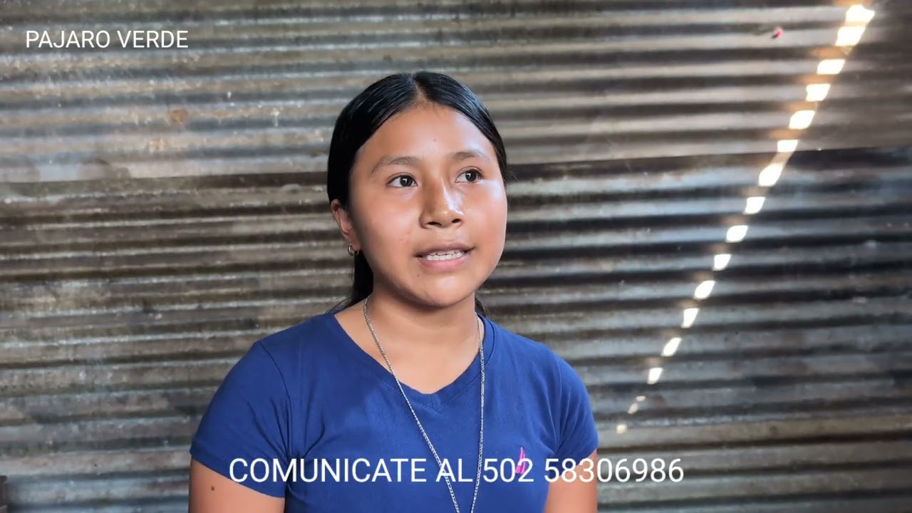 Evelyn ya no podia estudiar pues su madre tiene que cuidar asu hermano enfermo pero hay 1 esperanza