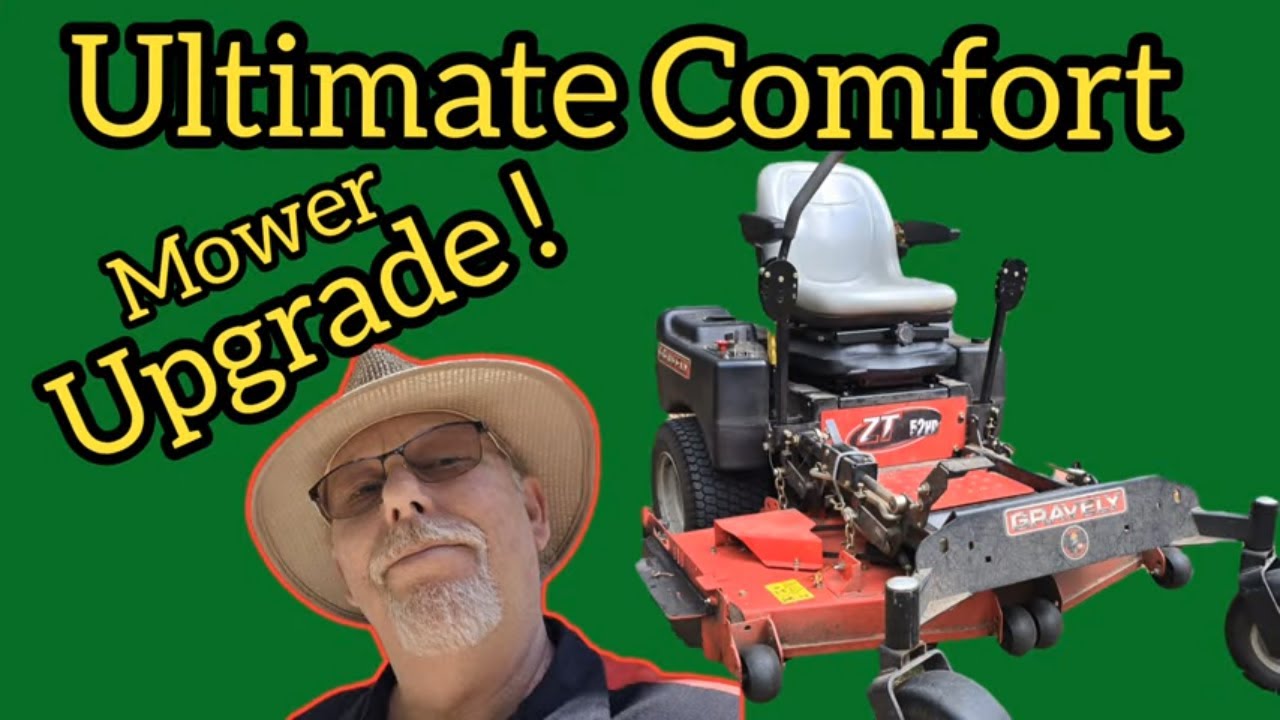 Transform Your Mowing Experience Installing Suspension on a Gravely Zero Turn Seat