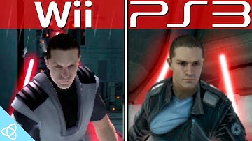 Star Wars: The Force Unleashed II - Wii vs. PS3 | Side by Side