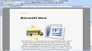 Whats In Menu Options In The 'FILE' Menu