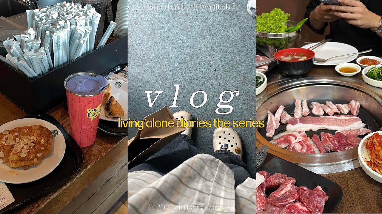 ENG) Live alone Diaries - ชีวิตคือการปั่นงาน, โต้รุ่งที่สตบ., ทำสปาเก็ตตี้, กินปิ้งย่าง #elitelab_