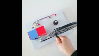 DIY Hand Electricity Generator Model AC-DC Electric Generator