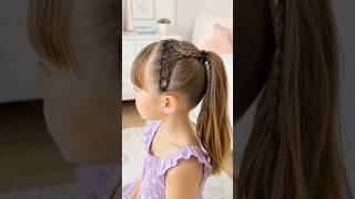 Cute Bubble Ponytail Hairstyle Tutorial for Little Girls 🎀 | Easy School & Party Hairstyle
