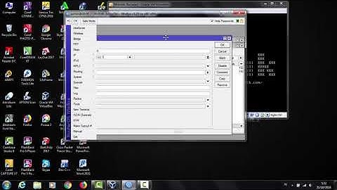 Konfigurasi Dasar Mikrotik Menggunakan Virtual Box dan Winbox