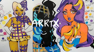 Reviewing ARRTX acrylic paint markers.