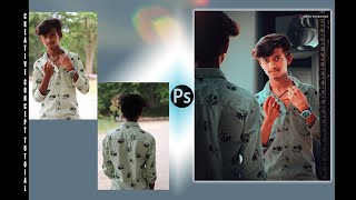 Photo Manipulation | Needle Heart Fixing Mirror VIJAY MAHAR Concept Tutorial Editing in Photoshop screenshot 4