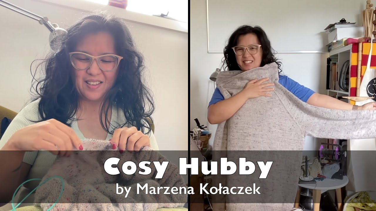 Knitting the Cosy Hubby pullover - COFKAL 2025