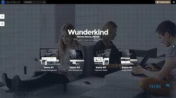 Wunderkind - One Page Parallax Drupal 7 Theme        Wayna Quinn