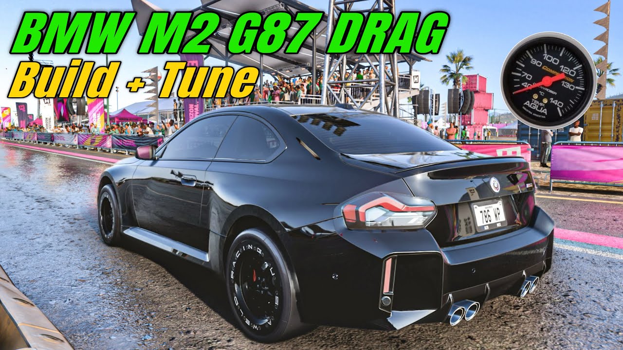 BMW M2 G87: сборка дрэг-версии + полная настройка | Игровой процесс FORZA HORIZON