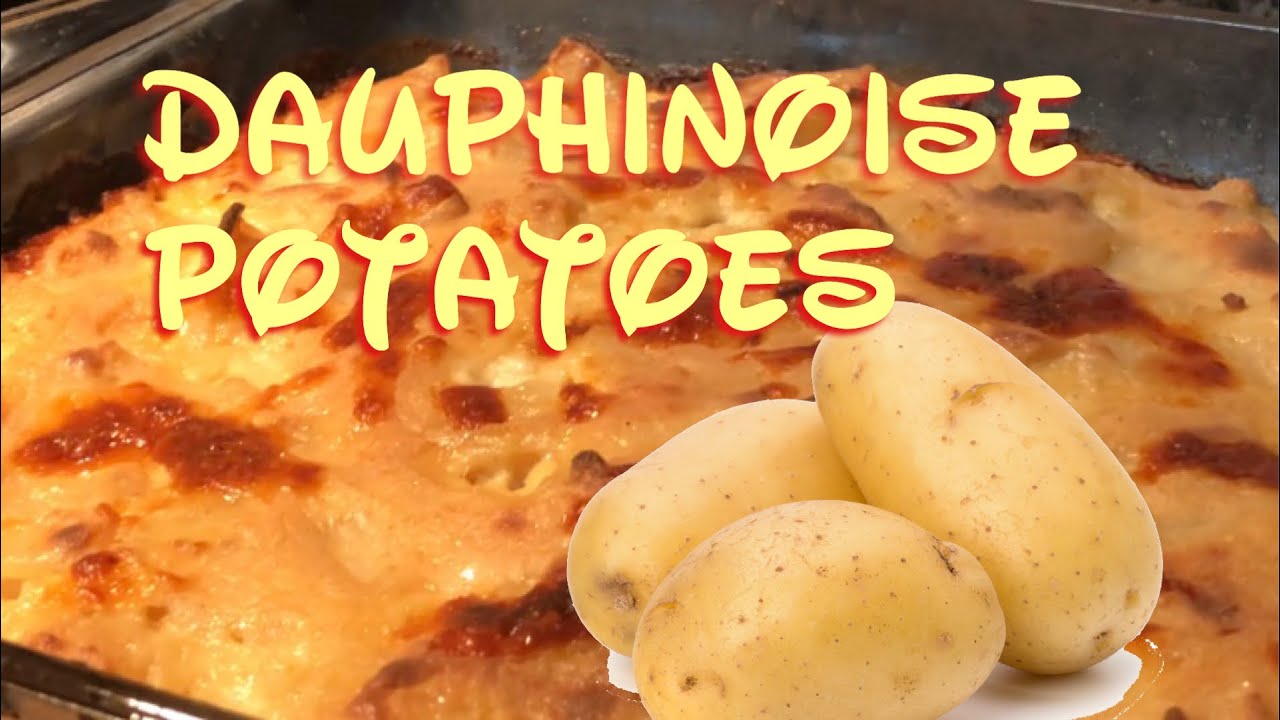 French Cuisine Process Video Dauphinoise Potatoes YouTube