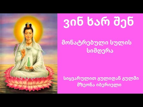 ვინ ხარ შენ ? !