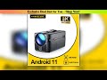 Best Magcubic 900ANSI HY450 C Auto Focus Projector 8K 1080P Ultra Short Throw Allwinner H716 BT54 A