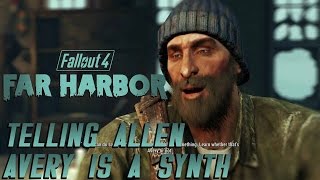 Fallout 4 Far Harbor - Telling Allen About Avery