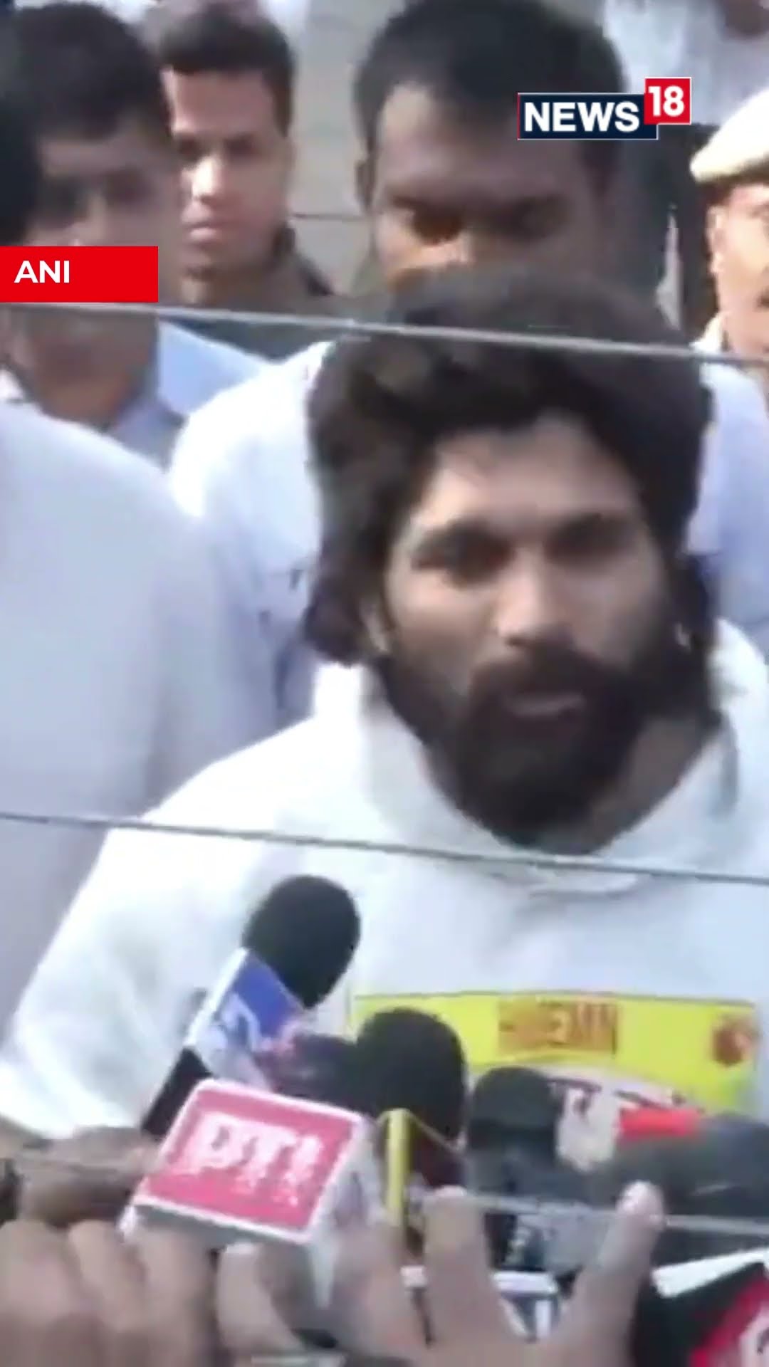 Allu Arjun Released From Jail After Interim Bail | Allu Arjun Arrest | News18 | N18S #shorts